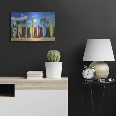 Highland Dunes 'Starting Lineup' by Scott Westmoreland Metal Wall Art