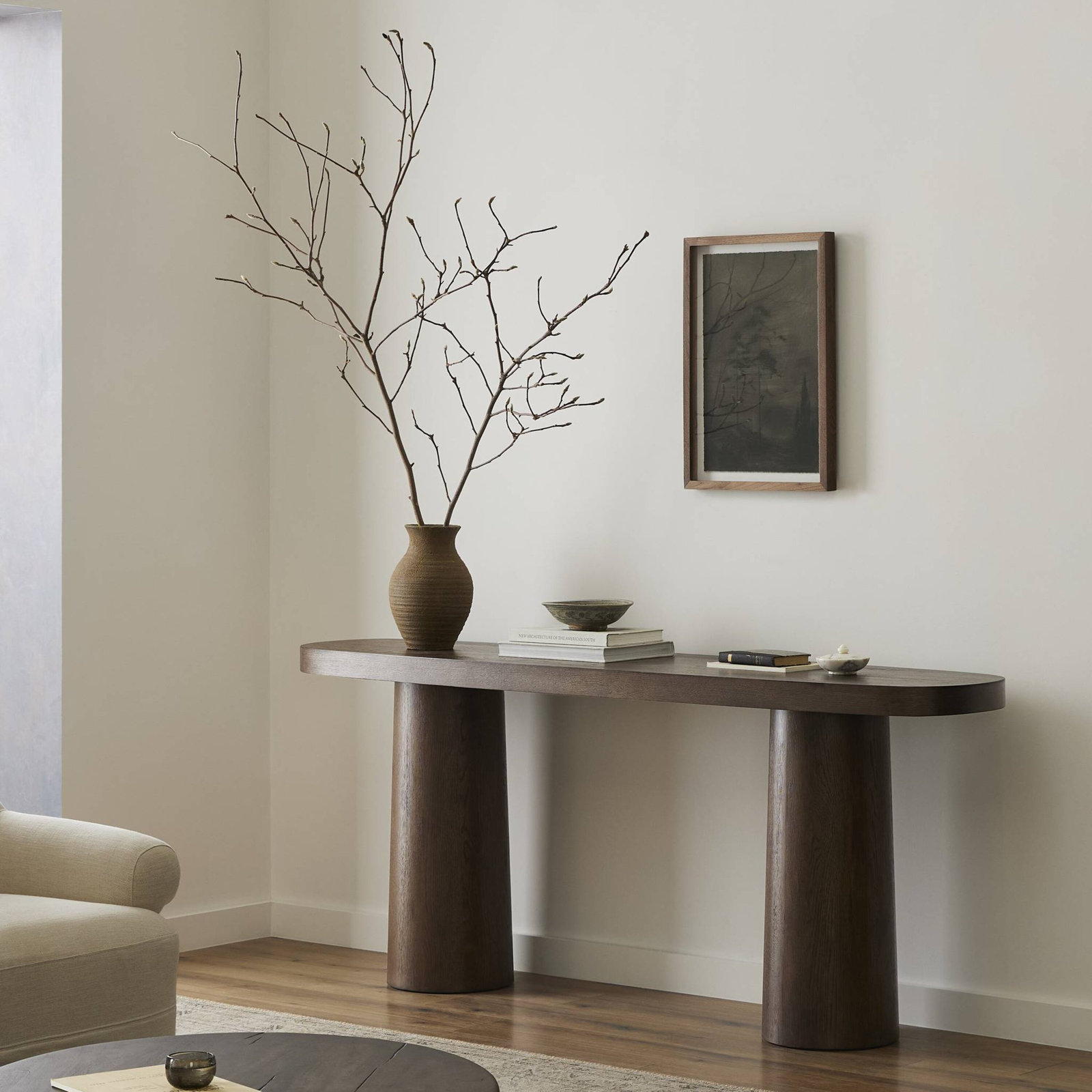 78'' Solid Wood Console Table
