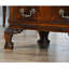 Table de chevet en bois massif brun