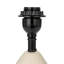 Ceramic Table Lamp with Volcano Finish
