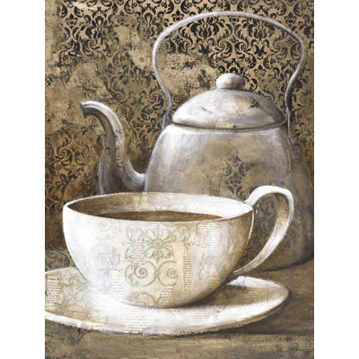 " Neut Damask Tea Potcup 1 "