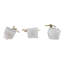 Ensemble de 2 lampes de table Sagebrook Home Elegance - Design moderne en verre, parfait pour toute pièce - illuminez et inspirez.