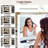 Makeup Vanity With Freely Adjustable Side Cabinet