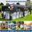 10x20 Heavy Duty Pop Up Canopy Tent with 6 Removable Sidewalls, Easy Up Commercial Canopy Tents for Parties, Large Outdoor Canopies with 3 Adjustable Heights, Stakes X18, Ropes X6-126707166