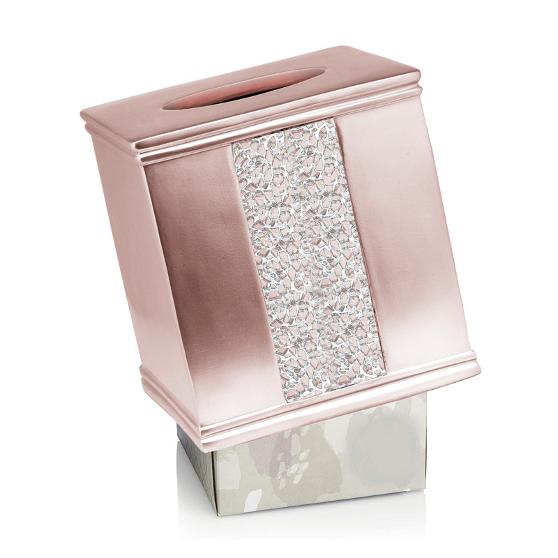 Housse pour boîte à mouchoirs Channce, Rose