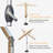 Rectangle Market Umbrella with Center Pole-2004554123
