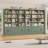 71.3”H × 58.7”W Triple-Wide 6-Tier Bookcase with 4-Tier Open Shelves, 2 Cabinets & 2 Drawers | Tall Storage Cabinet for Home & Office Organization-1771670689