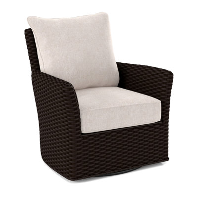 Lanai Upholstered Swivel Armchair