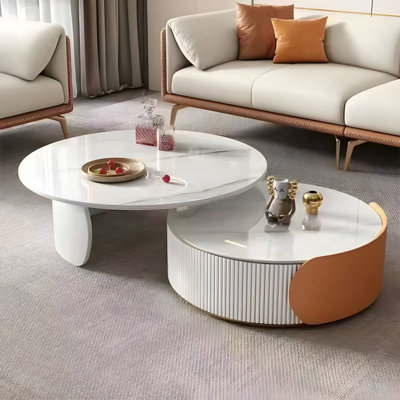 Averyann Drum Coffee Table