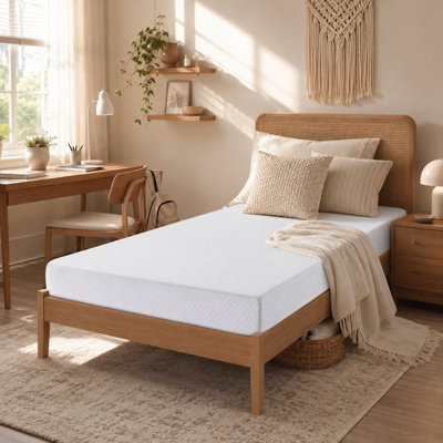 Matelas en mousse à mémoire de forme mi-ferme 8 po Mastandrea
