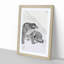 Tiger in the Rain by Maruyama Okyo - Picture Frame Painting Print-55611747-55611751