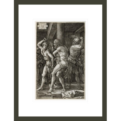 «The Flagellation» par Albrecht Dürer, impression giclée sur cadre