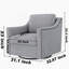 Fauteuil pivotant à 360 degrés-409054022