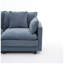 Canapé modulaire 3 places avec repose-pieds Classic
