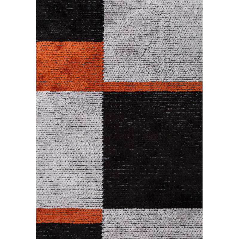 Tapis moderne et minimaliste, Rectangle 6 pi 7 po x 8 pi 3 po