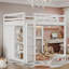 Lit mezzanine double avec rangement-132344488