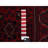 Burnestine One-of-a-Kind Rectangle 3'4" X 4'8" New Age Wool Area Rug Red