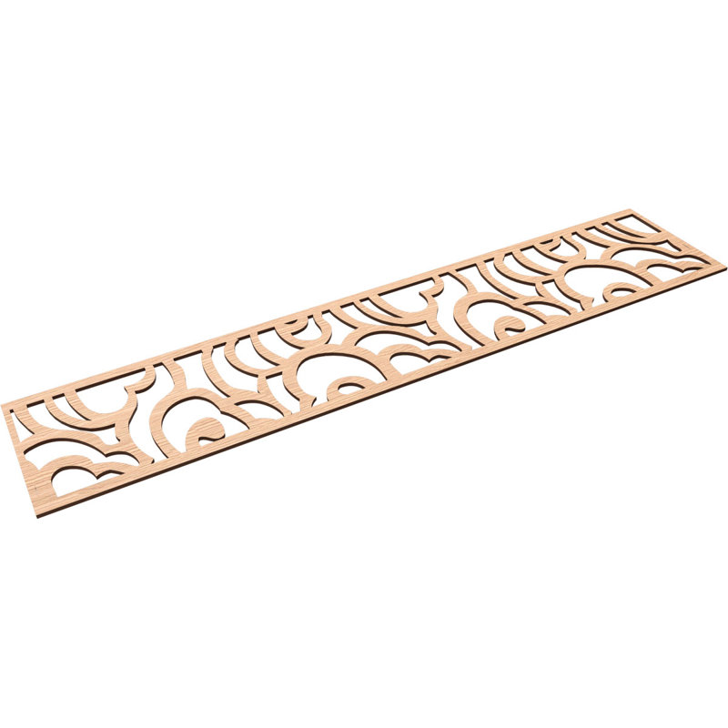 Moulure de panneau Springfield, Chêne rouge, H 10 po x l 46,75 po x P 0,375 po