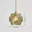 Luminaire suspendu en laiton 1 lumière Hamiel-1956040670