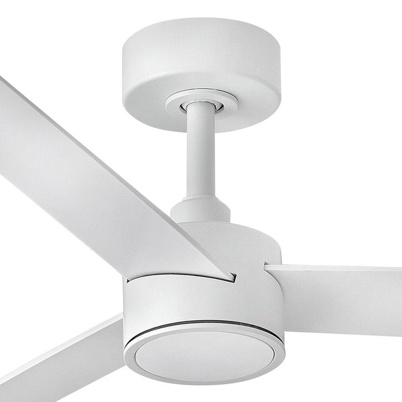 Hinkley Speck Ceiling Fan, White, Matte White