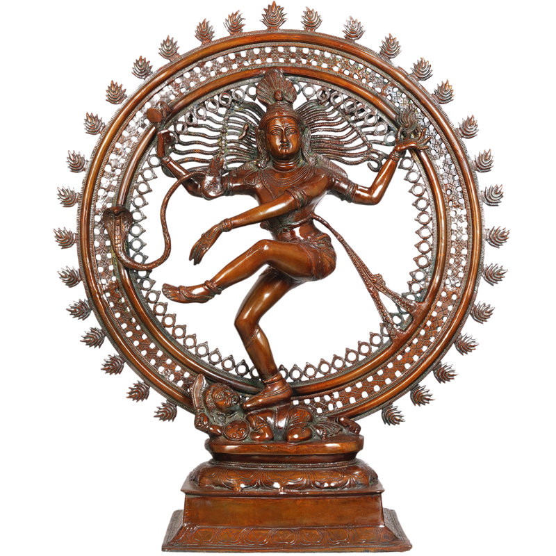 Statue Nataraja, Brun