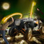 2 lumières DEL de 3 pi avec fouets lumineux RVB pour UTV ATV 20 couleurs