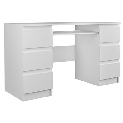Baasit Solid Wood Base Computer Desk