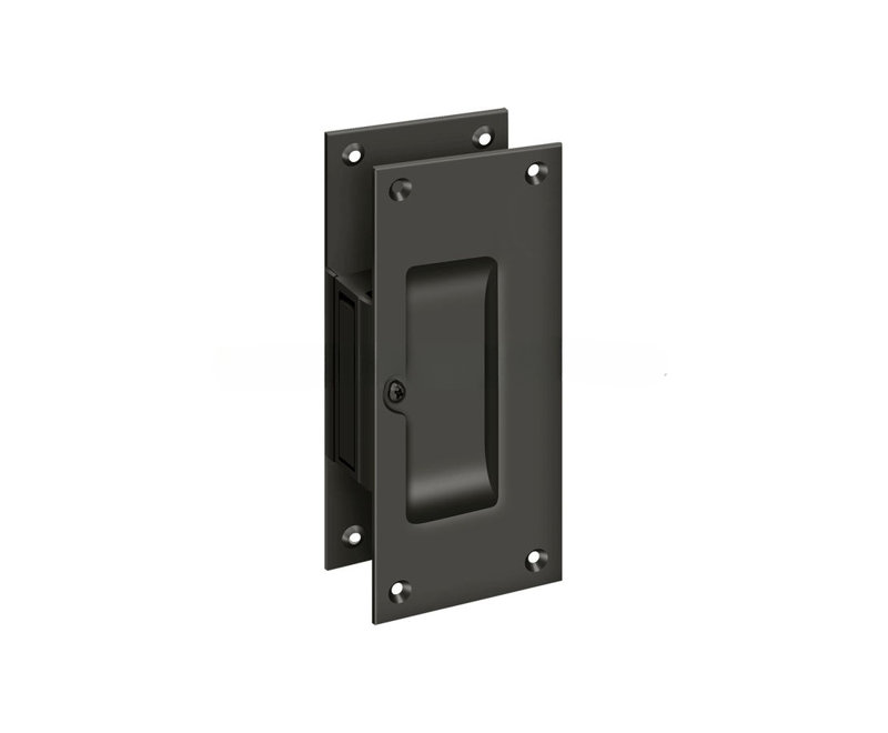 Serrure de poche décorative 6 po Deltana SDP60U10B, bronze huilé, Bronze frotté à l'huile