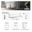 Elate 9" Wall Mounted Round Towel Arm, Metal Wall-Mounted Towel Holder, Towel Bar-1319105697