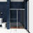 60" W x 72" H Double Sliding Framed Tub Door-90023655-90023657