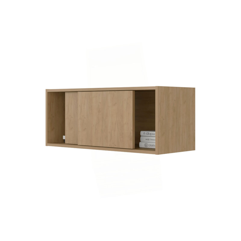 Armoire de rangement murale Bahia, Beige