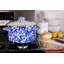Cobalt Swirl 6 qt Stock Pot