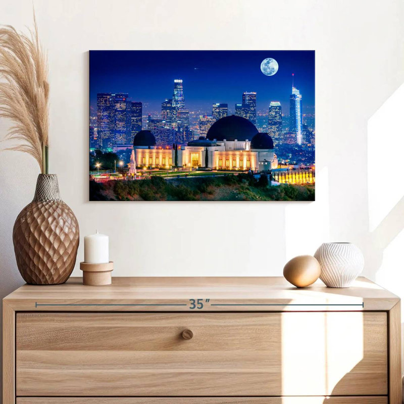 Kavia Griffith Park Observatory, 16" H x 24" W