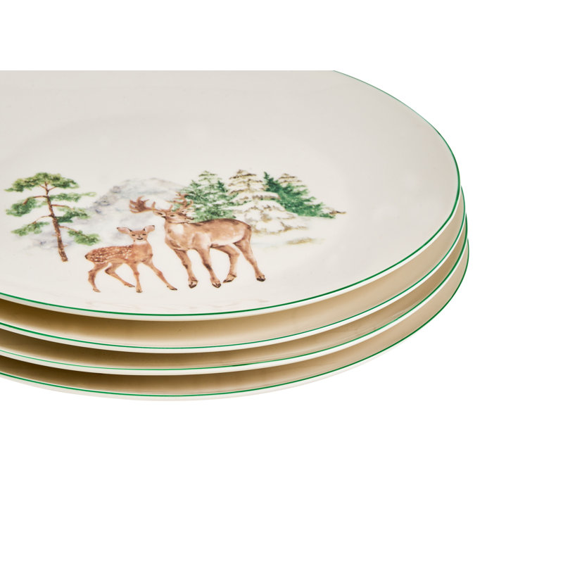 Piece Porcelain Dinnerware Set - Service for 4