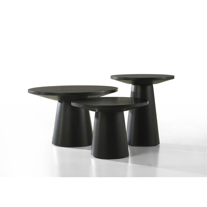 Jacopo Ebony  3-Piece Coffee