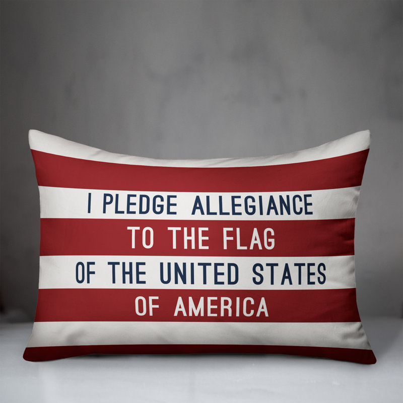  Coussin lombaire Pledge of Allegiance, Intérieur