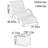 PE Rattan S-Shaped Outdoor Chaise Lounge Outdoor Wicker Chaise Lounge Set with Table