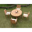 Holyoke Outdoor 5 - Piece Teak Dining Set
