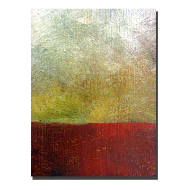 « earth study i » par michelle calkins, reproduction d’art sur toile, H 47 po x l 35 po x P 2 po
