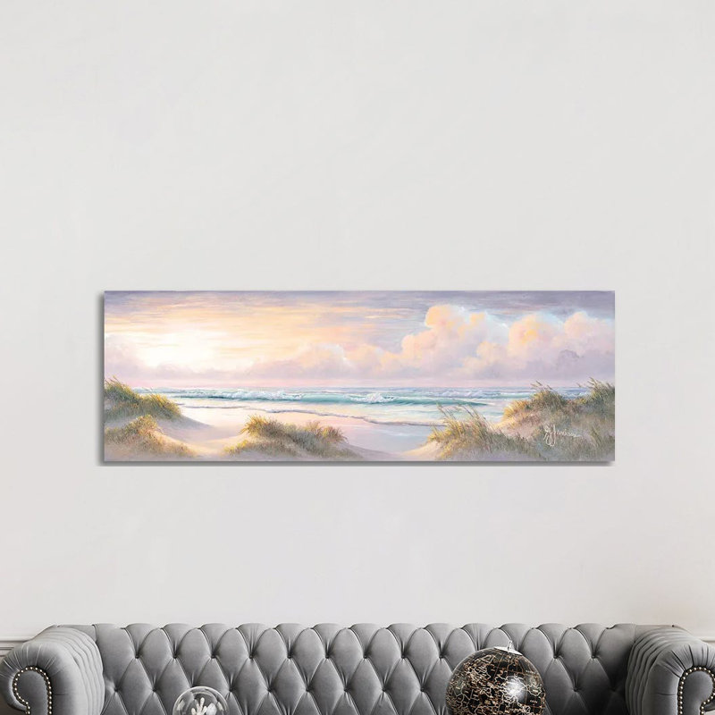 Paysage marin II, H 20 po x l 60 po x P 1,5 po