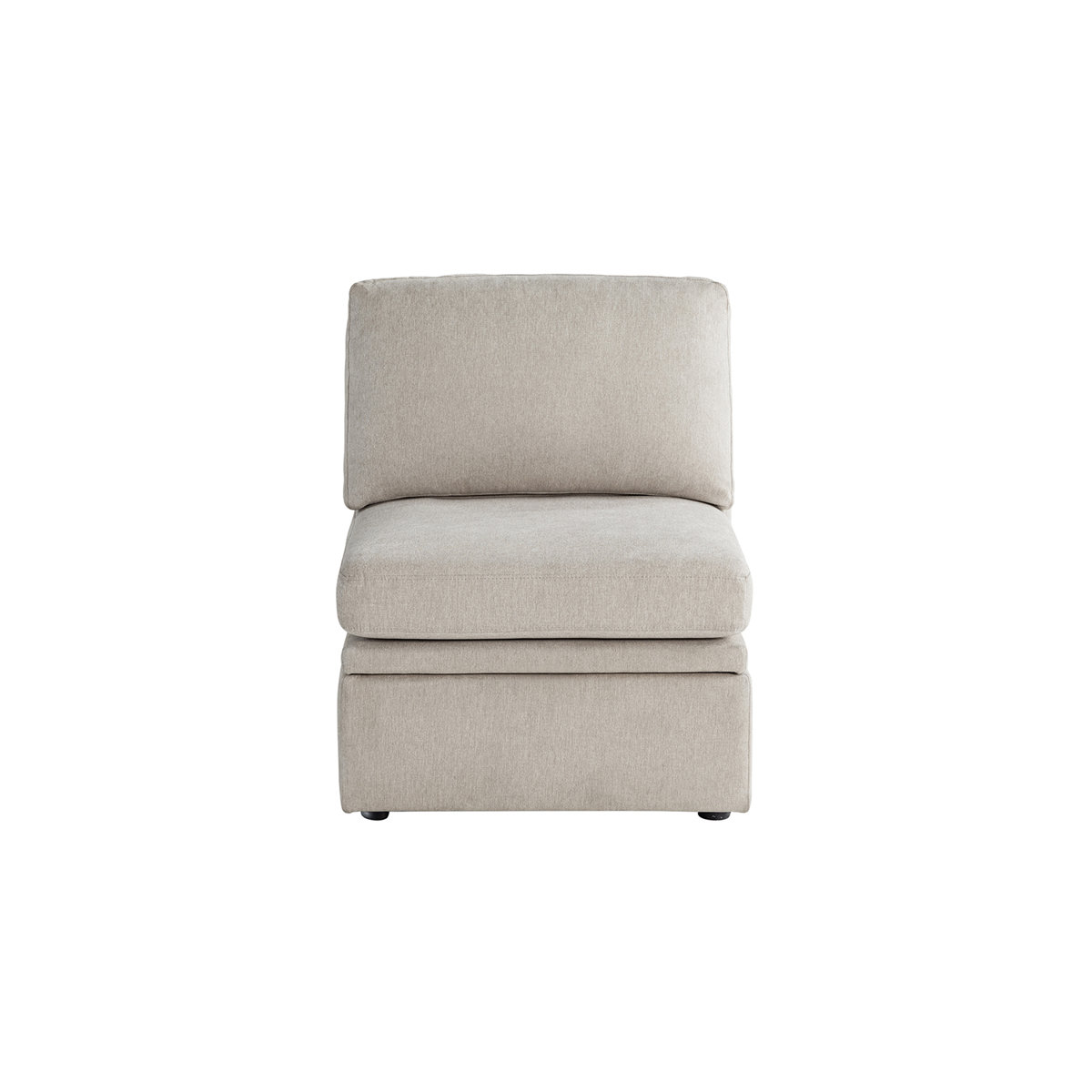 Ebern Designs Fabric Armless Chair - Wayfair Canada