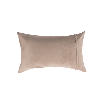 Coussin Torino Kobe | 2 pièces | Brun et blanc | 12 po x 20 po