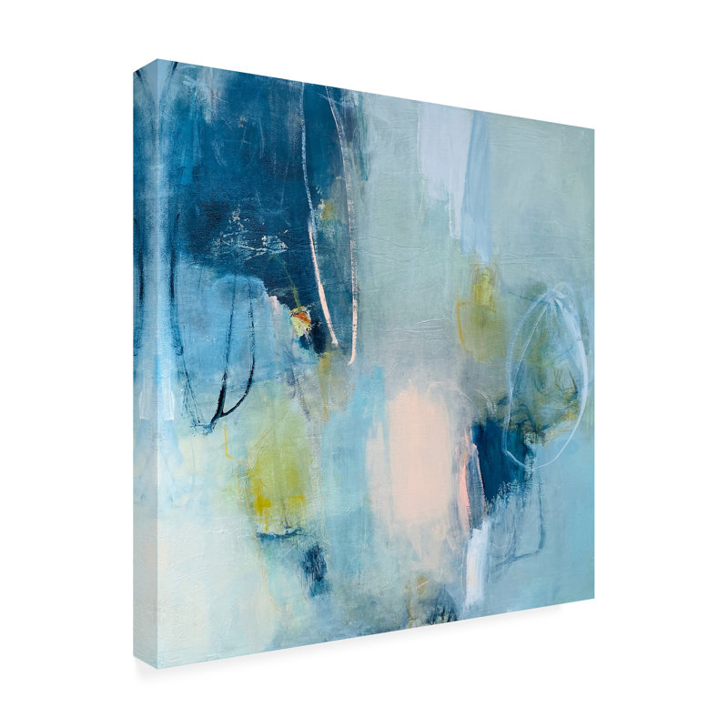 Echoes by Mila Apperlo - Wrapped Canvas Painting, 24" H x 24" W x 2" D