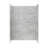 OVE 80" H Rectangle Shower Wall Enclosure-287131284