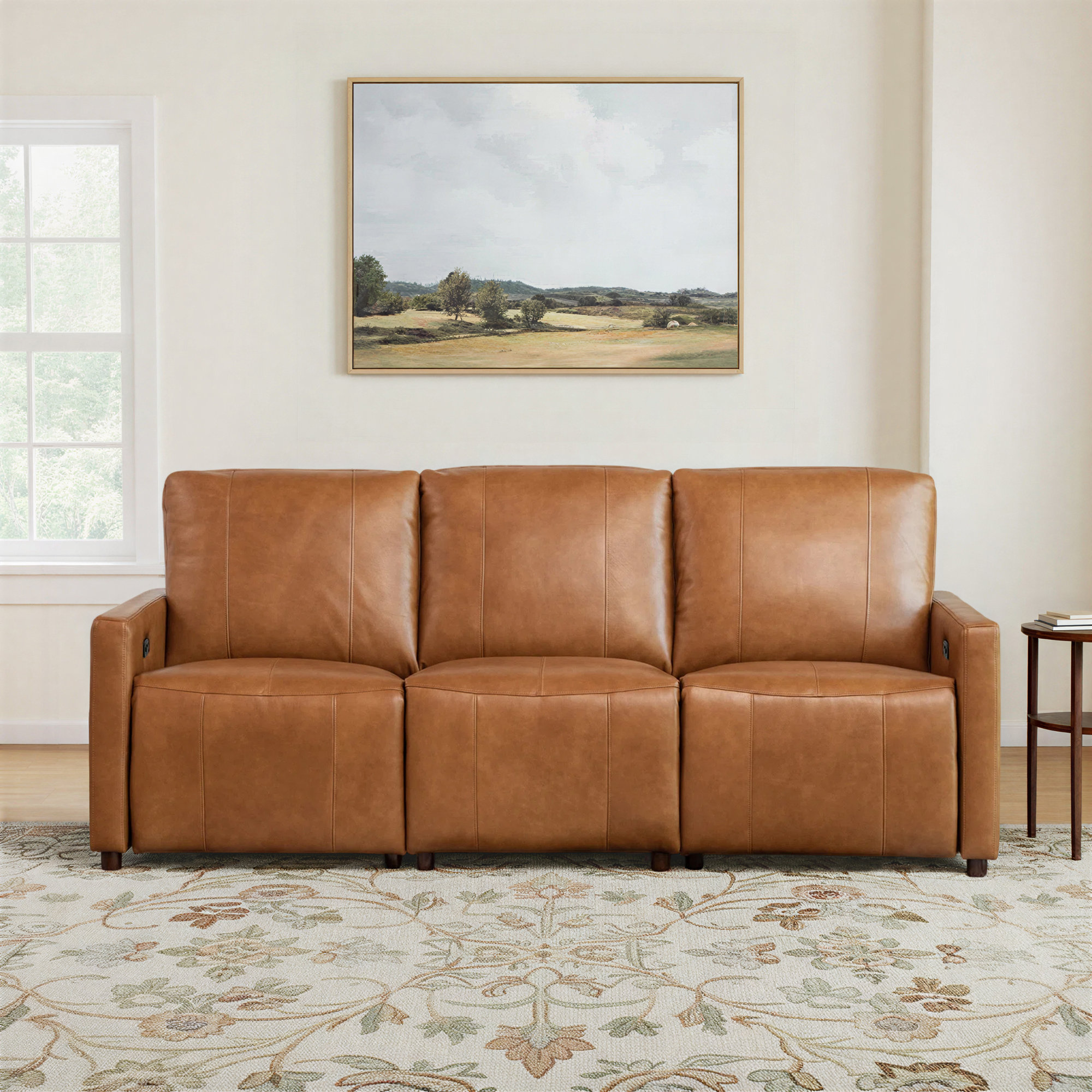 Westwood Genuine Leather Power Reclining Sofa