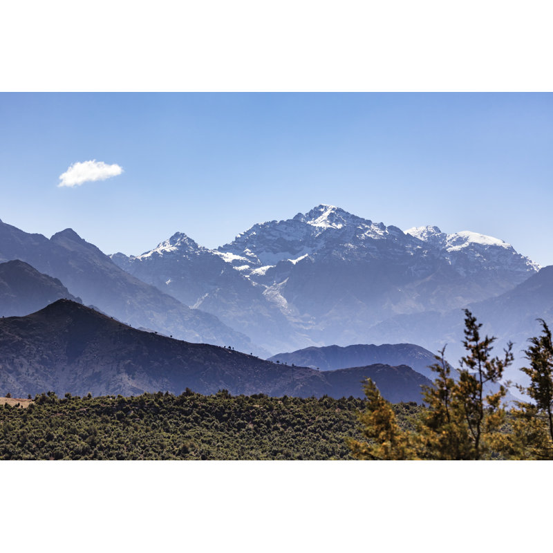Toubkal Mountain Peaks/Atlas Mountains/Morocco by Eyewave - Wrapped Canvas Print, 61cm H x 91cm W 