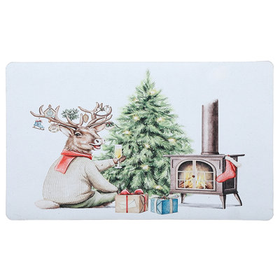 Katilynn Non-Slip Christmas Doormat