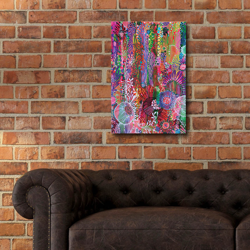 «Color Block» par Noemi Ibarz, art mural en verre acrylique, H 24 po x l 16 po