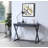 Rectangular Console Table With 1 Drawer, Charcoal