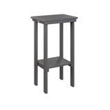 Rectangular Outdoor End Bar Table